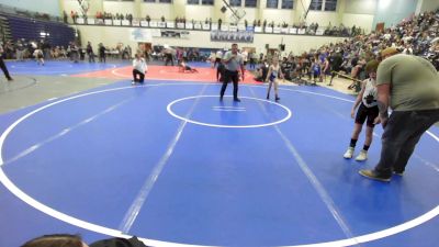 70 lbs 3rd Place - Lane Green, Mighty Bluebirds vs Parker Dykes, Warrior Wrestling Club