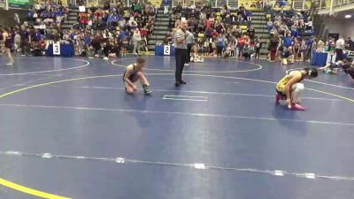 117 lbs Consy 5 - Raina Murcko, Pine Richland vs Abby Washinski, Fort Cherry