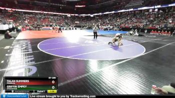 D1-285 lbs Quarterfinal - Talan Summers, Franklin vs Griffin Empey, Stoughton