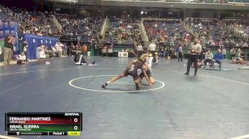 3A 113 lbs Semifinal - Israel Guerra, South Johnston vs Fernando Martinez, Cedar Ridge