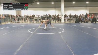 90 lbs Round Of 32 - Kaden Gibbs, OH vs Gene Carpino, PA