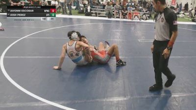 113 lbs Cons. Rd Of 16 - Javonni Escobar, Wolf Pack Wrestling Club vs Josh Perez, GPS