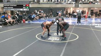 215 lbs Round 1 (4 Team) - Josh Hoffer, Washington, IL vs Nathan Courtney, Shakopee, MN