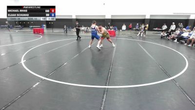285 lbs Michael Rivas, California Silver vs Elijah Schunke, South Dakota Blue