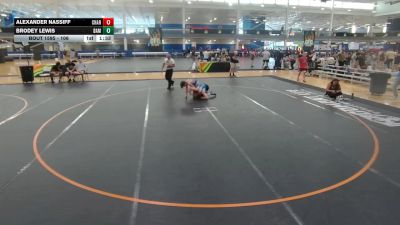 106 lbs Cons. Round 7 - Alexander Nassiff, Charlotte vs Brodey Lewis, BAM TC