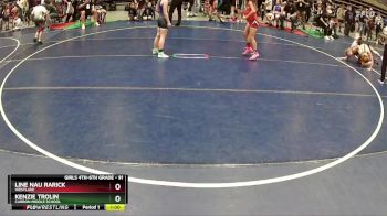 91 lbs Quarterfinal - Kenzie Trolin, Carbon Middle School vs Line Nau Rarick, WESTLAKE