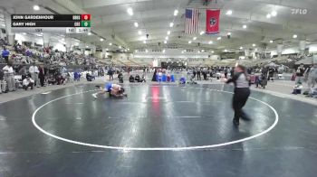 165 lbs 1st - Gary High, Cleveland High School vs John Gardenhour, Dobyns Bennett High School