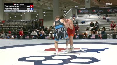 Quarters - Tyler Eischens, Tar Heel Wrestling/NYAC vs Britton Holmes, Army (WCAP)