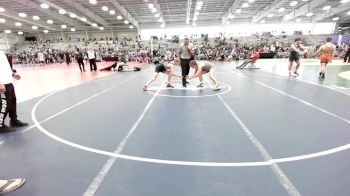 135 lbs Quarterfinal - Carter Clebove, Mat Assassins vs Blaine DeMarco, Team 922