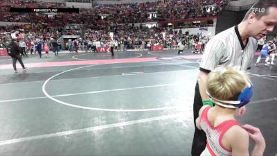 60 lbs Champ. Round 2 - Montagne Melstrand, Askren Wrestling Academy vs Charles Oldenburg, Demons WC (Burlington)