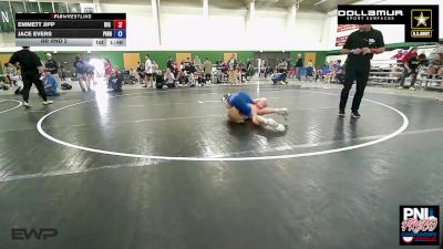 100 kg Rr Rnd 2 - Emmett Jipp, Big Game Wrestling Club vs Jace Evers, Pinnacle Wrestling Club