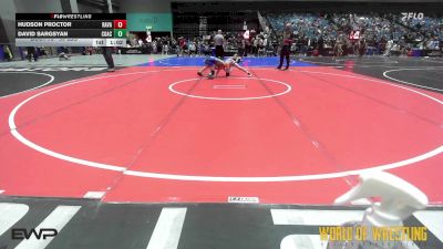 90 lbs Semifinal - Hudson Proctor, Ravage vs David Sargsyan, CoachKwrestling