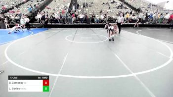 77-J lbs 3rd Place - Bronco Campsey, Barn Brothers vs Lukas Boxley, MarcAurele Youth