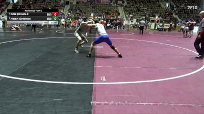 1A-4A 132 3rd Place Match - Ben Swindle, Bayside Academy vs Aiden Sumner, Oak Grove