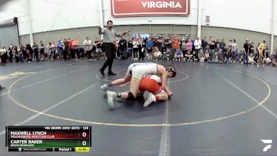 125 lbs Cons. Round 2 - Maxwell Lynch, Williamsburg Wrestling Club vs Carter Baker, Bruin Brawlers