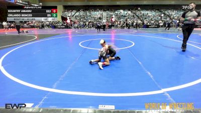 43 lbs Quarterfinal - Kountry Amasiu, Golden Back vs Orlando Benczo, Belle Vernon