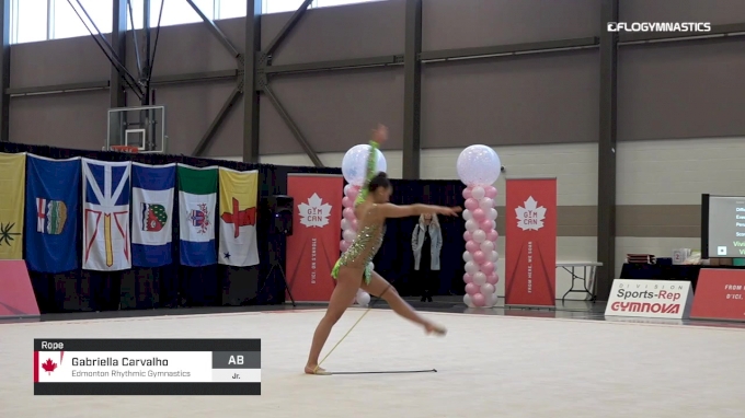 Gabriella Carvalho - Rope, Edmonton Rhythmic Gymnastics - 2019 Elite Canada  - Rhythmic