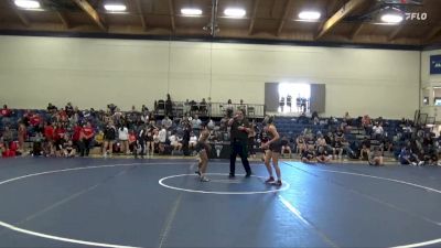 124 lbs Semifinal - Kaylee Annis, Southern Oregon University vs Haley Narahara, Menlo College