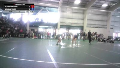 138 lbs Champ. Round 2 - Sophia Antonio, Tiffin University vs Aenaya Vines, Lindsey Wilson