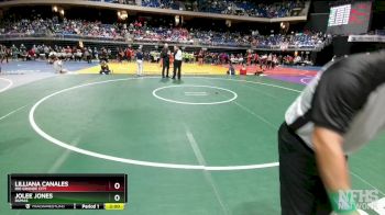 5A 235 lbs Quarterfinal - Jolee Jones, Dumas vs Lilliana Canales, Rio Grande City