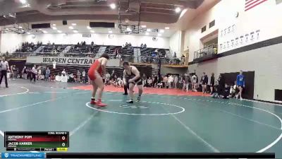 285 lbs Cons. Round 5 - Anthony Popi, Indiana vs Jacob Harker, Indiana