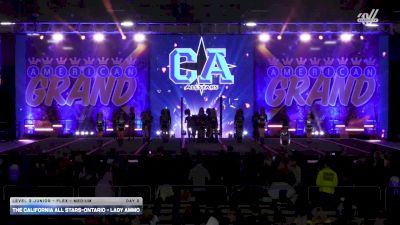The California All Stars-Ontario - Lady Ammo [2025 L3 Junior - Flex - Medium Day 2] 2025 The American Grand Grand Nationals