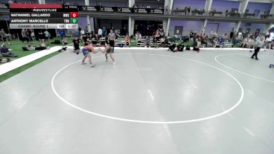 Junior Boys - 157 lbs Champ. Round 1 - Nathaniel Gallardo, Mustang Wrestling Club vs Anthony Marcello, The Wrestling Academy