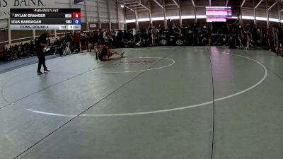 157 lbs Cons. Round 4 - Dylan Granger, Michigan vs Izak Barragan, California