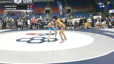 106 lbs Champ. Rd Of 128 - Quentin Walls, California vs Joseph Hahn, Michigan