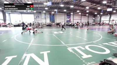 119 lbs Rr Rnd 1 - Hayden Lake, Iron Faith Wrestling vs Alex Marchetti, Mat Assassins Red