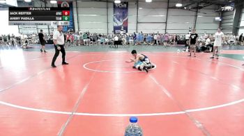 113 lbs Rr Rnd 1 - Jack Reitter, Apache Blue vs Avery Padilla, Team RJN