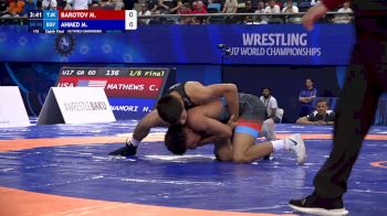 60 kg 1/8 Final - Makhdi Barotov, Tajikstan vs Mohamed Ahmed, Egypt