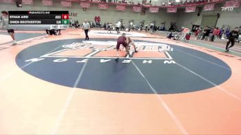125 lbs Cons. Round 3 - Ethan Aird, Augsburg vs Owen Brotherton, Elmhurst University