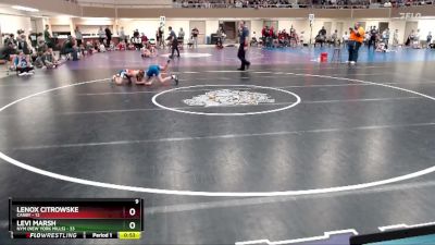 88 lbs Semis & 1st Wrestleback (8 Team) - Lenox Citrowske, Canby vs Levi Marsh, NYM (New York Mills)