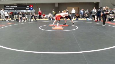 285 lbs 1st Place Match - Trayvn Boger, Team Utah vs Kaden Stitt, Big Game Wrestling Club