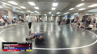 85 lbs Round 2 - Jesse Thomas, CrossFace Wrestling Club vs Maximus Bartlett, 208 Badgers