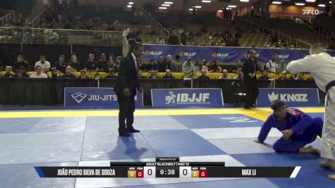 Max Li vs João Pedro Silva De Souza 2026 Pan Jiu Jitsu IBJJF Championship