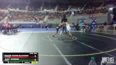 D3-190 lbs Cons. Semi - Jimmy Johnson, Payson vs Prayer Young-Blackgoat, Coconino