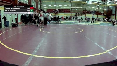 144 lbs Cons. Round 5 - Peyton Hornsby, Center Grove vs Sully Karmon, Perrysburg