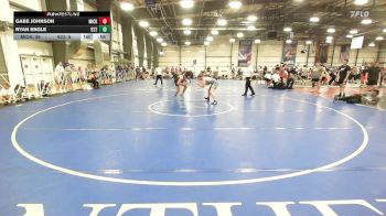 170 lbs Round Of 64 - Gabe Johnson, Micky's Maniacs Blue vs Ryan Engle, Team 922