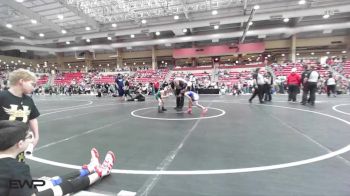 49 lbs Cons. Round 2 - Nikolai Vincent, Greater Heights Wrestling vs Benjamin Hilley, Carroll