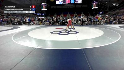 144 lbs Champ. Rd Of 64 - Isaac Lowe, FL vs Mandius Volentine, IA