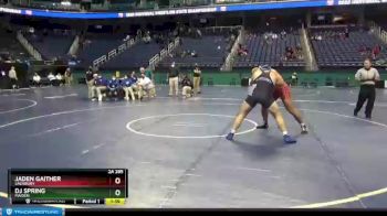 2A 285 lbs Semifinal - Dj Spring, Maiden vs Jaden Gaither, Salisbury