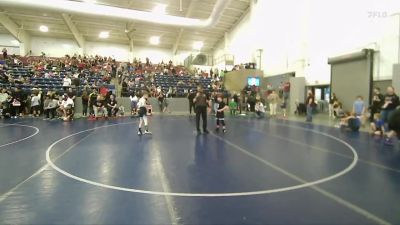65 lbs Cons. Round 2 - Stockton Valdez, Carbon vs Thatcher Pierce, Sanderson Wrestling Academy