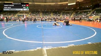 88 lbs 3rd Place - Trinity Rouse, 951 Wrestling Club vs Tory Rice, Prodigy Elite Wrestling