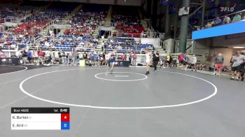 126 lbs Rnd Of 64 - Kolter Burton, Idaho vs Ethan Aird, Wisconsin