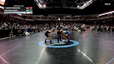 5A 127 lbs Quarterfinal - Anthony Scott, Los Lunas vs Elijah Sierra, Volcano Vista