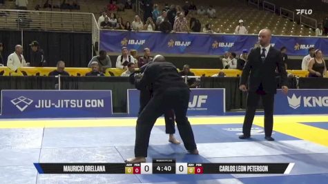Carlos Leon Peterson vs Mauricio Orellana 2026 Pan Jiu Jitsu IBJJF Championship