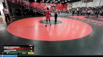 126 lbs Cons. Round 4 - Lucas Galdine, WAUCONDA vs Gavin Woodmancy, St. Charles (EAST)