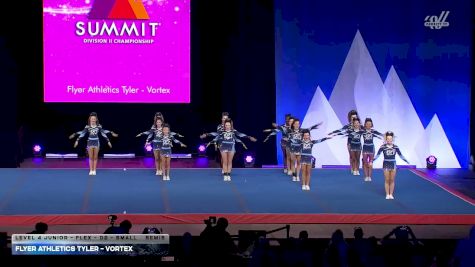 Flyer Athletics Tyler - Vortex [2026 L4 Junior - Flex - D2 - Small Semis] 2026 The D2 Summit